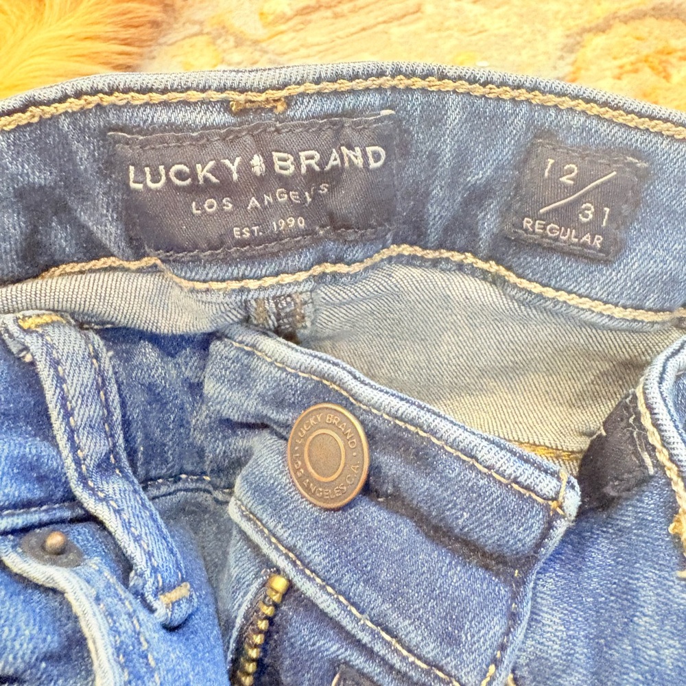 Lucky Brand Women's Blue Straight Leg Jeans